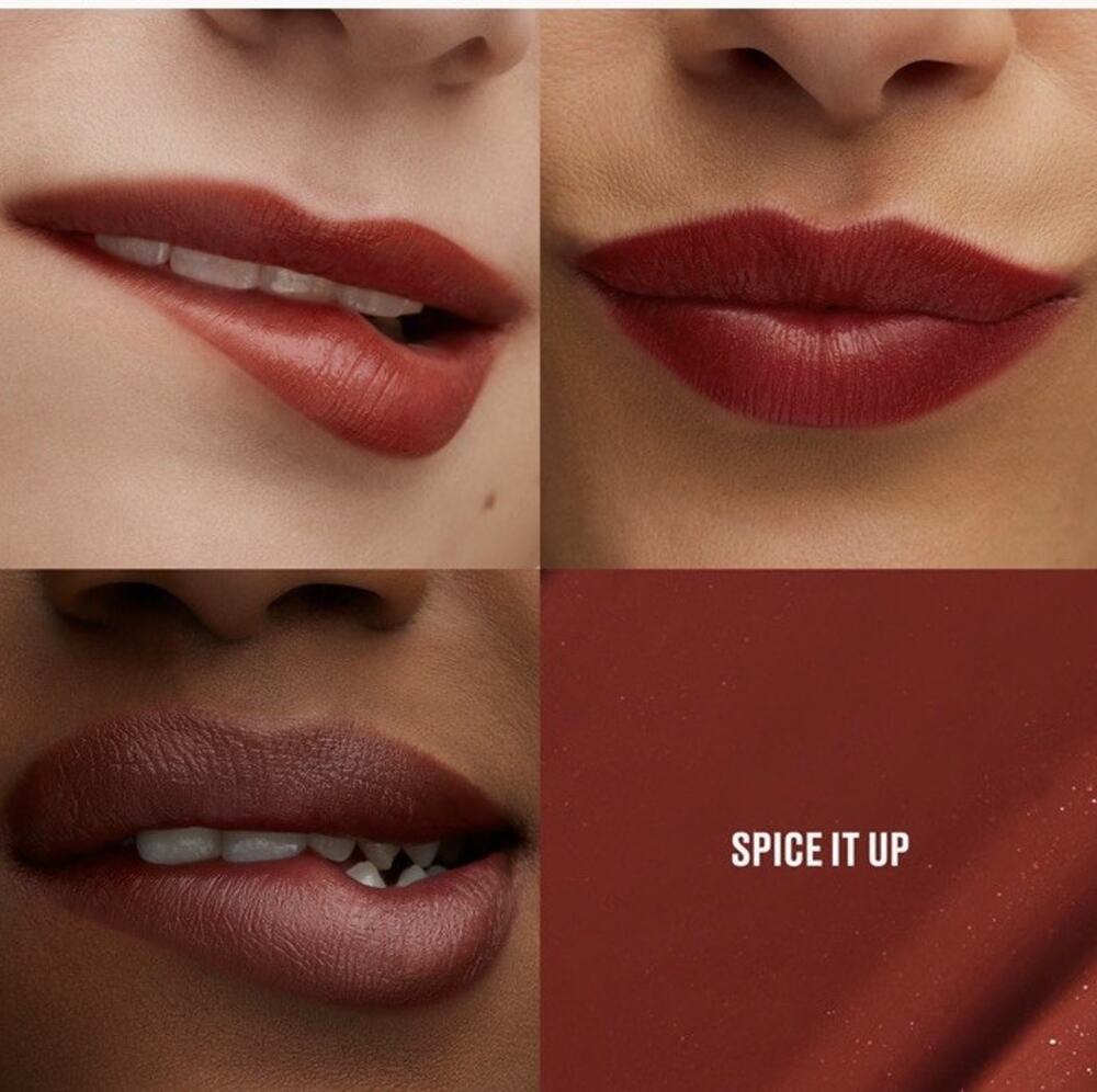 Mac Spice It Up Lustreglass Lipstick Mini Size New